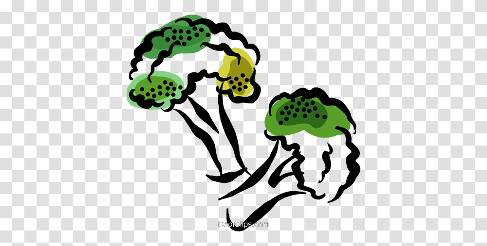 Broccoli Royalty Free Vector Clip Art Illustration, Animal, Sea Life, Invertebrate Transparent Png