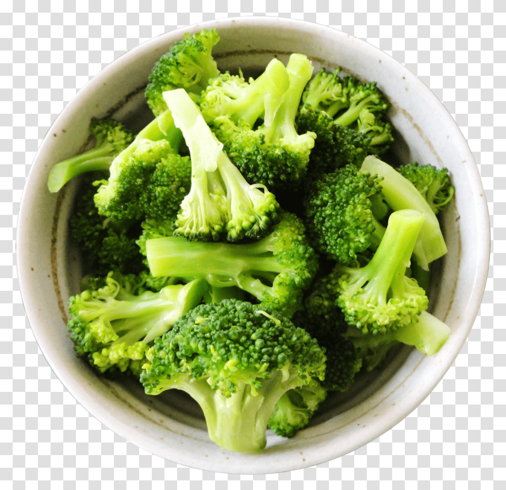 Broccoli, Vegetable, Plant, Food, Bowl Transparent Png
