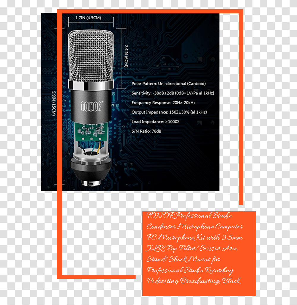 Brochure, Electrical Device, Microphone, Lighting Transparent Png