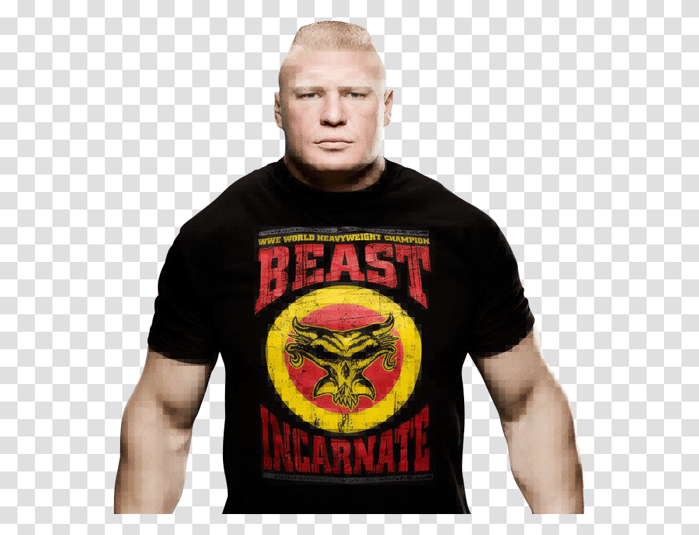 Brock Lesnar Brock Lesnar Images, Sleeve, Person, T-Shirt Transparent Png