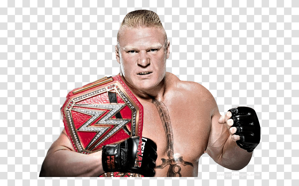 Brock Lesnar Custom Universal Champion Brock Lesnar Universal Champion, Person, Human, Boxing, Sport Transparent Png