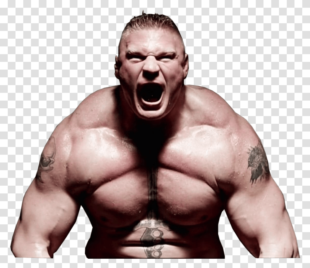 Brock Lesnar, Person, Fitness, Working Out, Sport Transparent Png