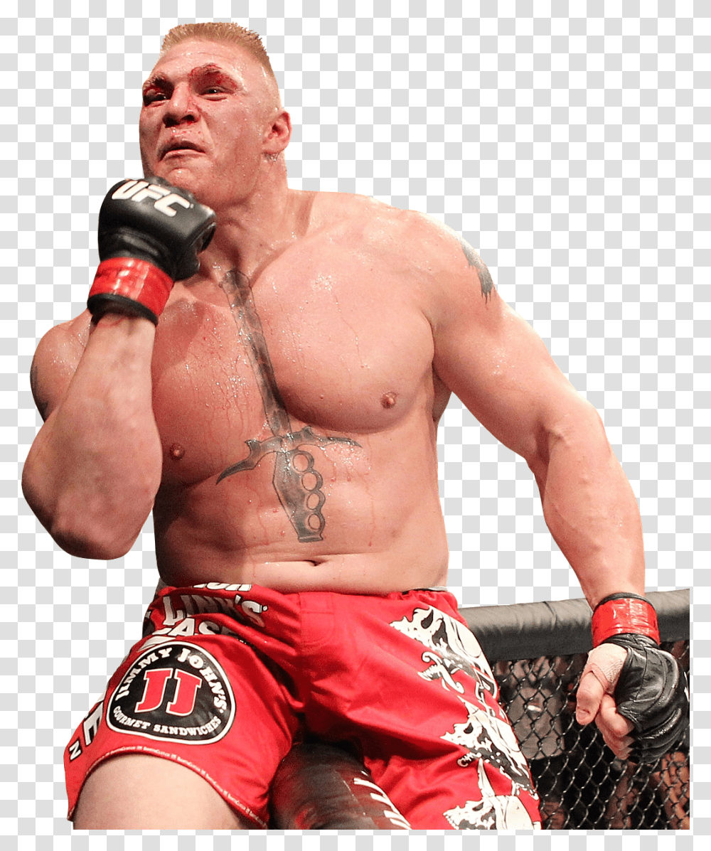 Brock Lesnar Ufc Brock Lesnar Mma, Person, Human, Boxing, Sport Transparent Png