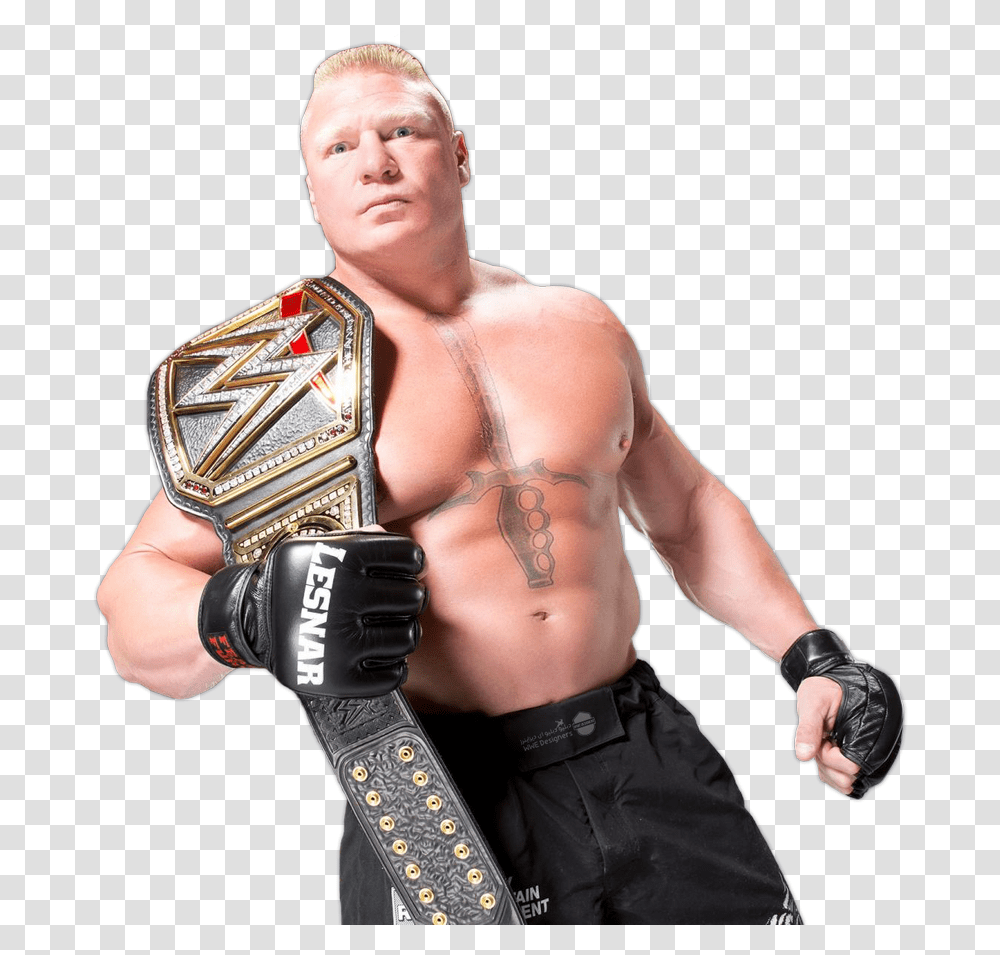 Brock Lesnar Wwe Champion New Render By Wwe Design, Person, Human, Sport, Sports Transparent Png