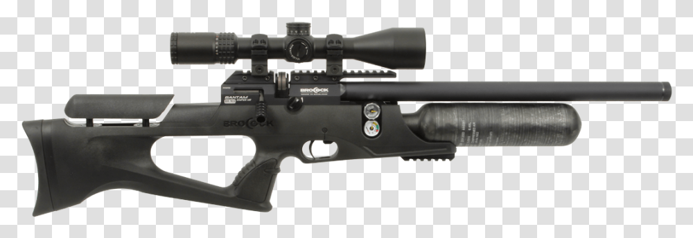 Brocock Bantam Sniper Hi Lite Brocock Bantam Sniper Hp, Gun, Weapon, Weaponry, Rifle Transparent Png