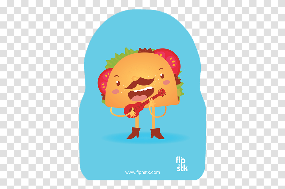 Brody The Singing Taco Cartoon, Label, Food, Outdoors, Meal Transparent Png