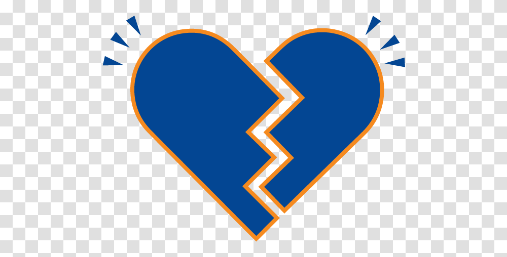 Broken Blue Heart Emoji Full Size Download Seekpng Vertical, Label, Text, Sticker, Road Sign Transparent Png