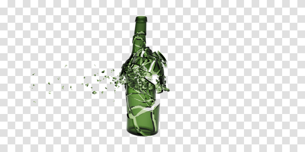 Broken Bottle, Drink, Beverage, Alcohol, Beer Transparent Png