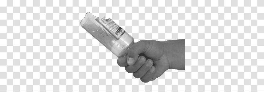 Broken Bottle, Drink, Hand, Finger, Person Transparent Png