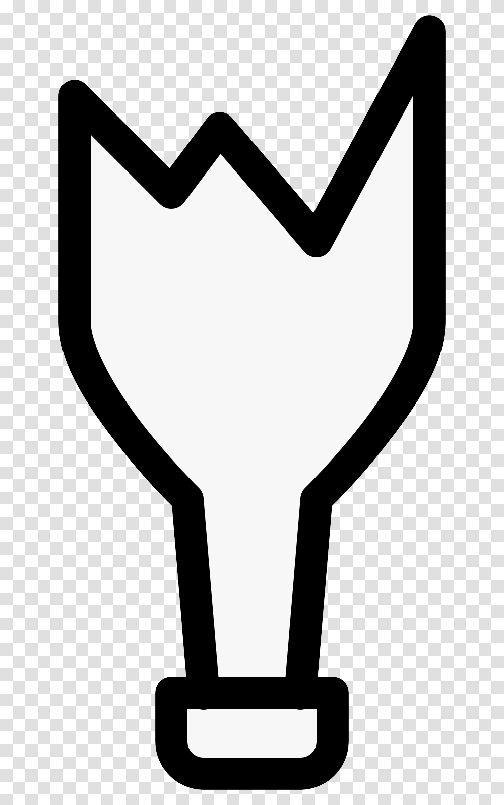 Broken Bottle, Drink, Light, Shovel, Tool Transparent Png