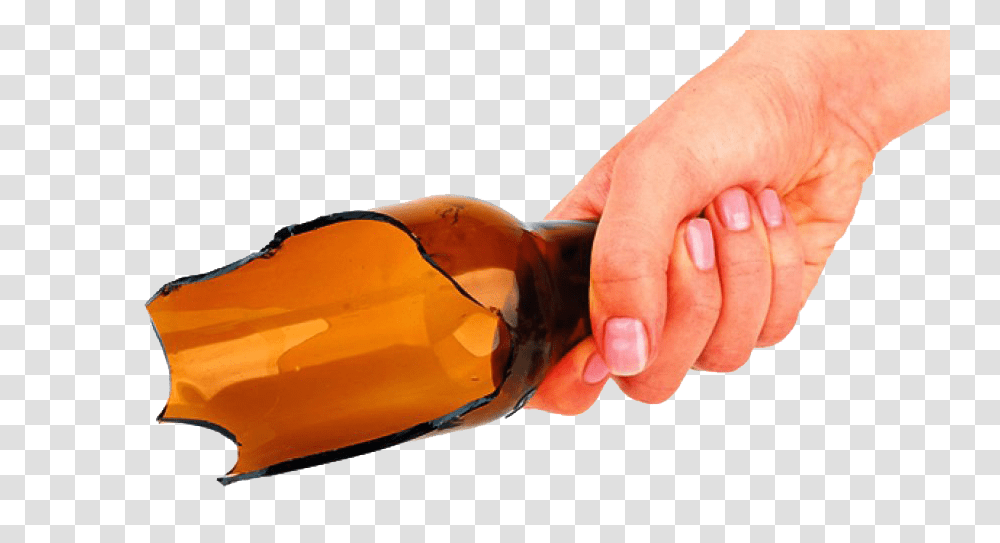 Broken Bottle, Drink, Person, Beverage, Alcohol Transparent Png
