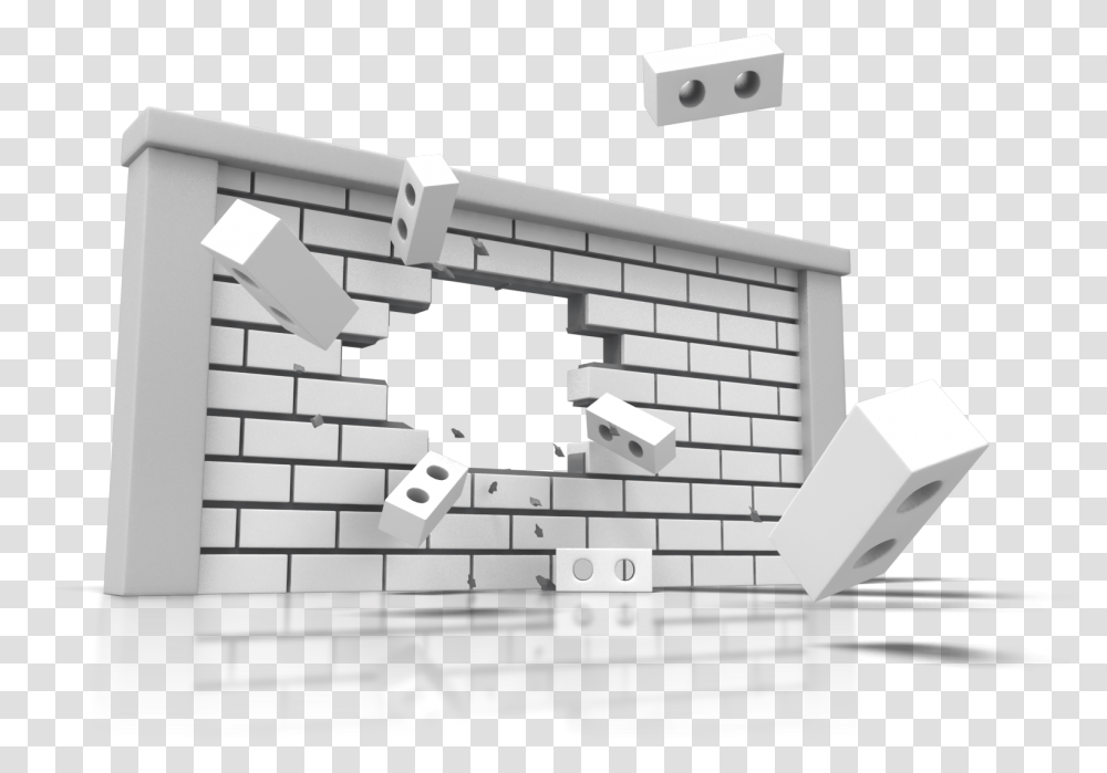 Broken Brick Wall For Kids Portable Network Graphics, Game, Domino, Building, Word Transparent Png