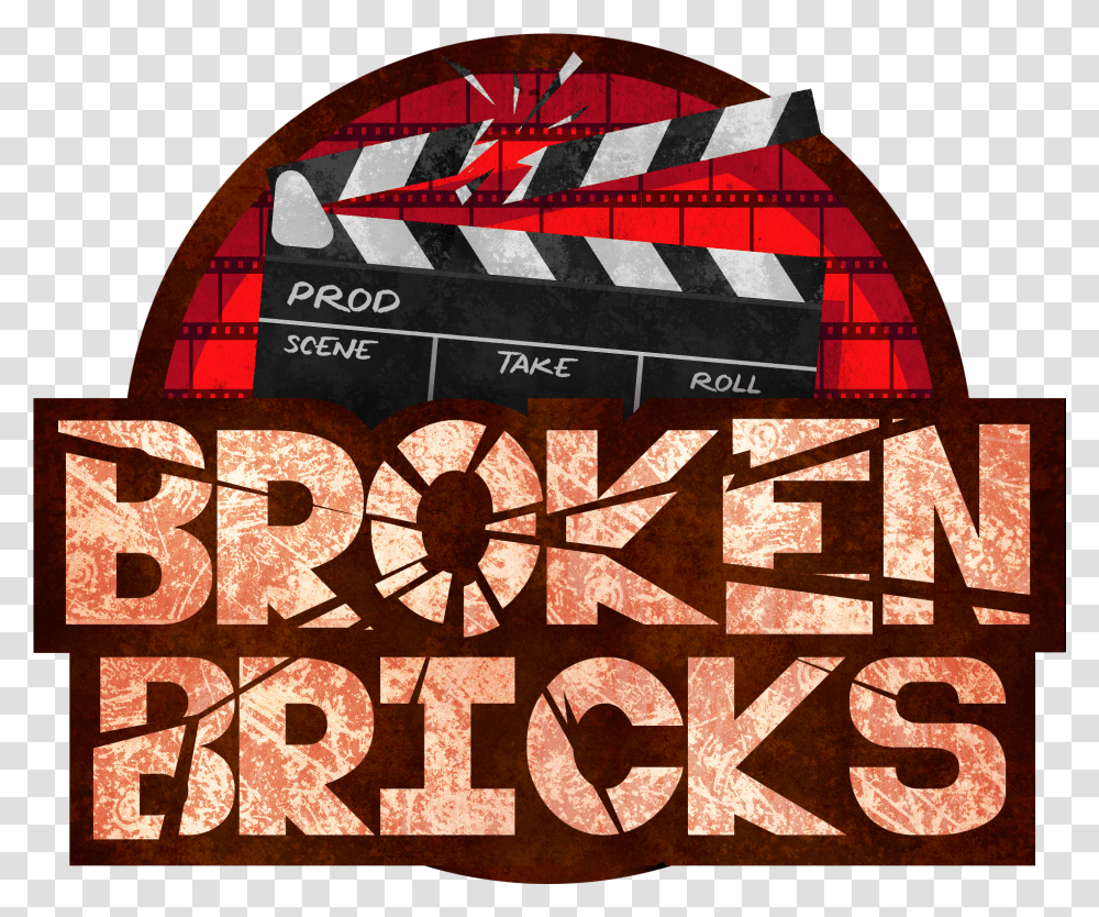 Broken Bricks Broken Bricks Films Broken Graphic Design, Alphabet, Rug Transparent Png