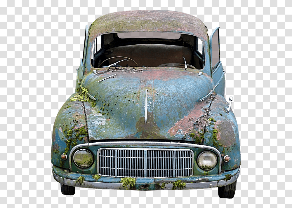 Broken Car Rusty Old Car, Vehicle, Transportation, Automobile, Hot Rod Transparent Png