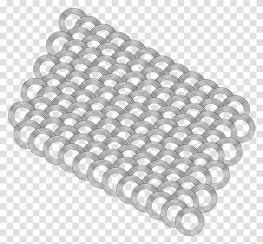 Broken Chain Link Fence Chain, Armor, Rug, Chain Mail Transparent Png