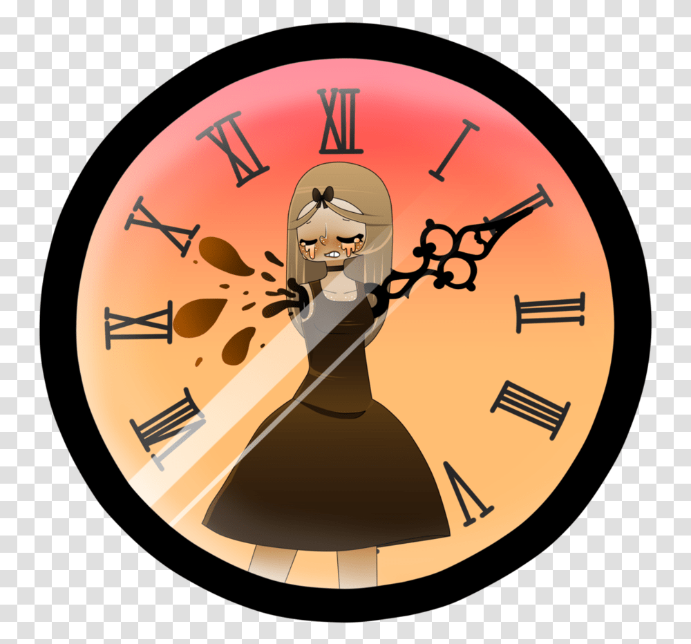 Broken Clock Svg Free Download Dibujo Reloj Roto, Analog Clock, Clock Tower, Architecture, Building Transparent Png