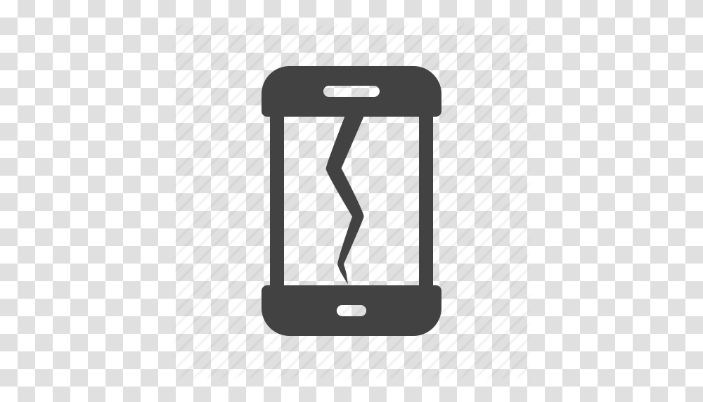 Broken Crack Damage Drop Phone Screen Smartphone Icon, Glass, Shower Faucet, Hourglass, Lamp Transparent Png