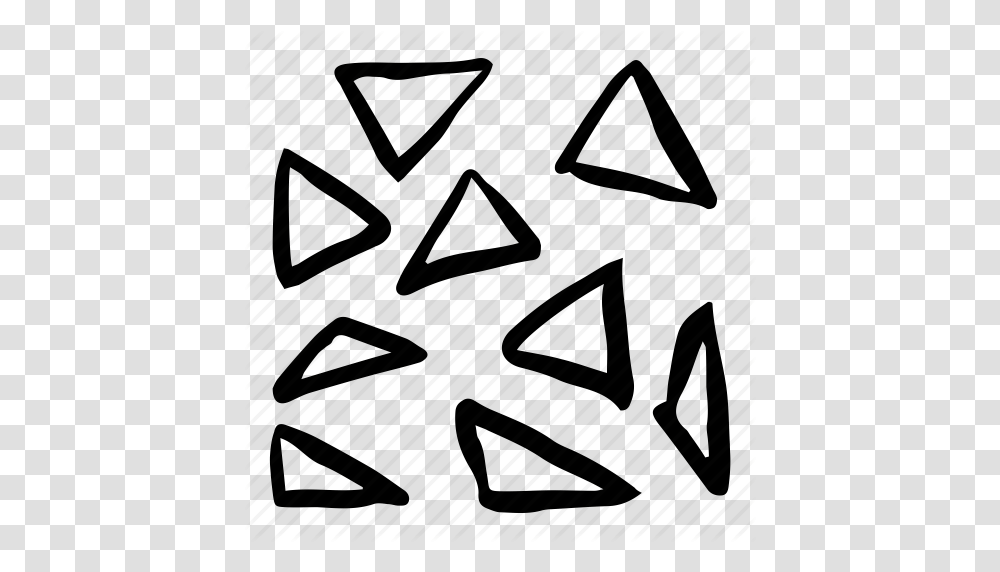Broken Doodles Hand Drawn Pattern Scribble Triangles Icon, Piano, Musical Instrument, Lighting Transparent Png