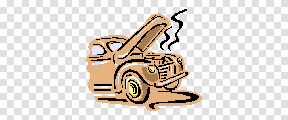 Broken Down Car Drawing Clip Art Library Broken Down Clipart, Vehicle, Transportation, Automobile, Tool Transparent Png