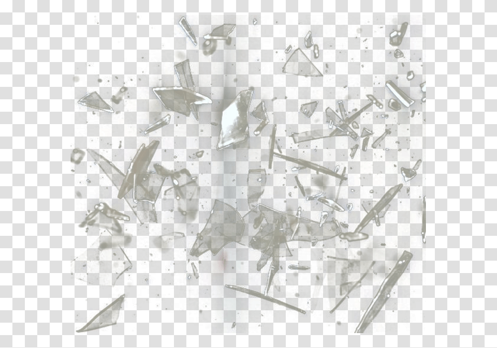 Broken Glass Clipart Broken Glass, Paper, Confetti, Plot, Poster Transparent Png