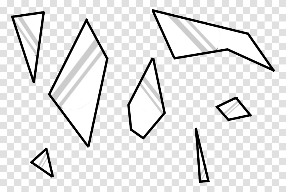 Broken Glass Clipart Broken Glass Shards Clipart, Star Symbol, Arrow, Arrowhead Transparent Png