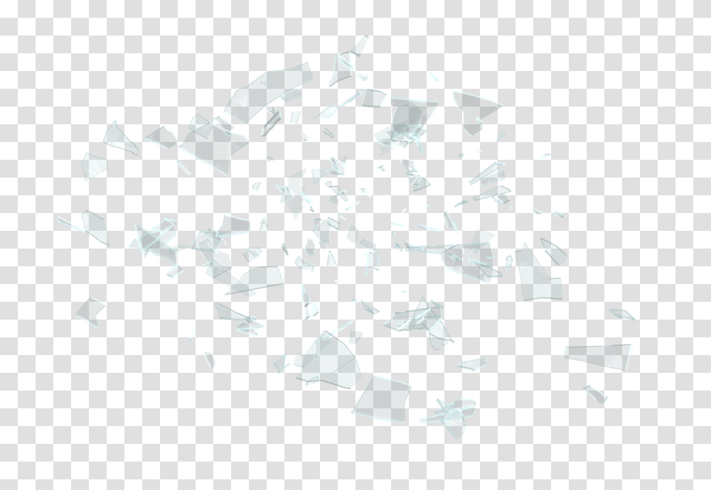 Broken Glass, Confetti, Paper Transparent Png