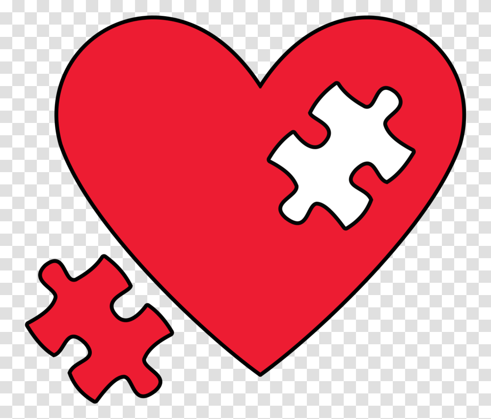 Broken Heart Clip Art Heart With Puzzle Piece Missing, Hand, Pillow, Cushion Transparent Png