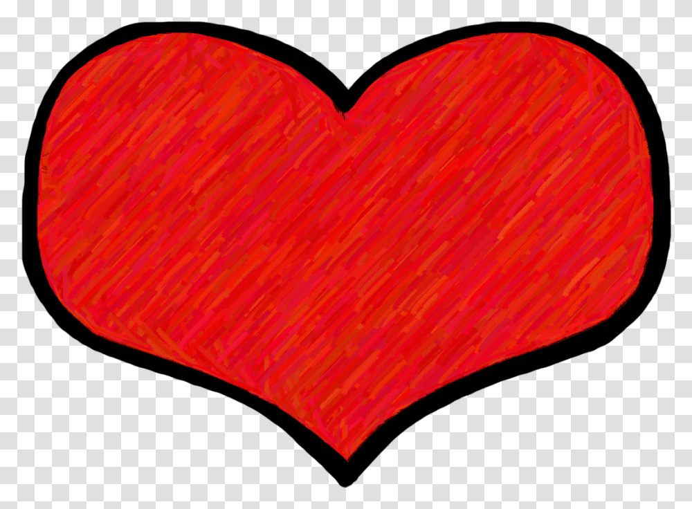 Broken Heart Clipart Cute Cute Red Heart Clipart, Cushion, Pillow, Balloon, Petal Transparent Png