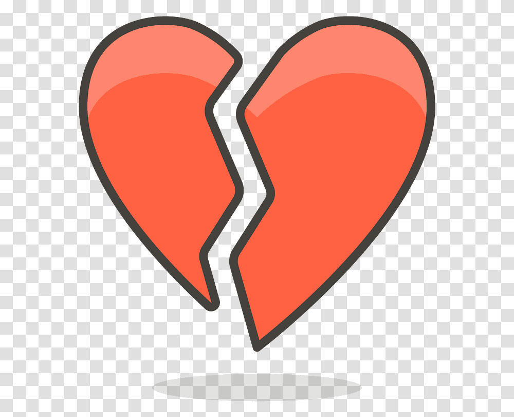 Broken Heart Emoji Clipart Free Download Broken Heart, Plectrum Transparent Png