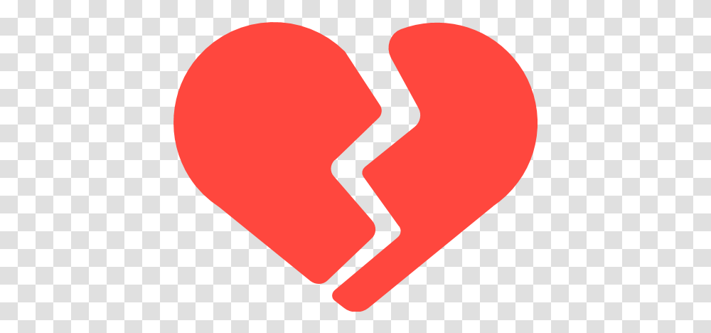 Broken Heart Emoji For Facebook Email & Sms Id 11988 Broken Heart Clipart, Logo, Symbol, Trademark, Balloon Transparent Png