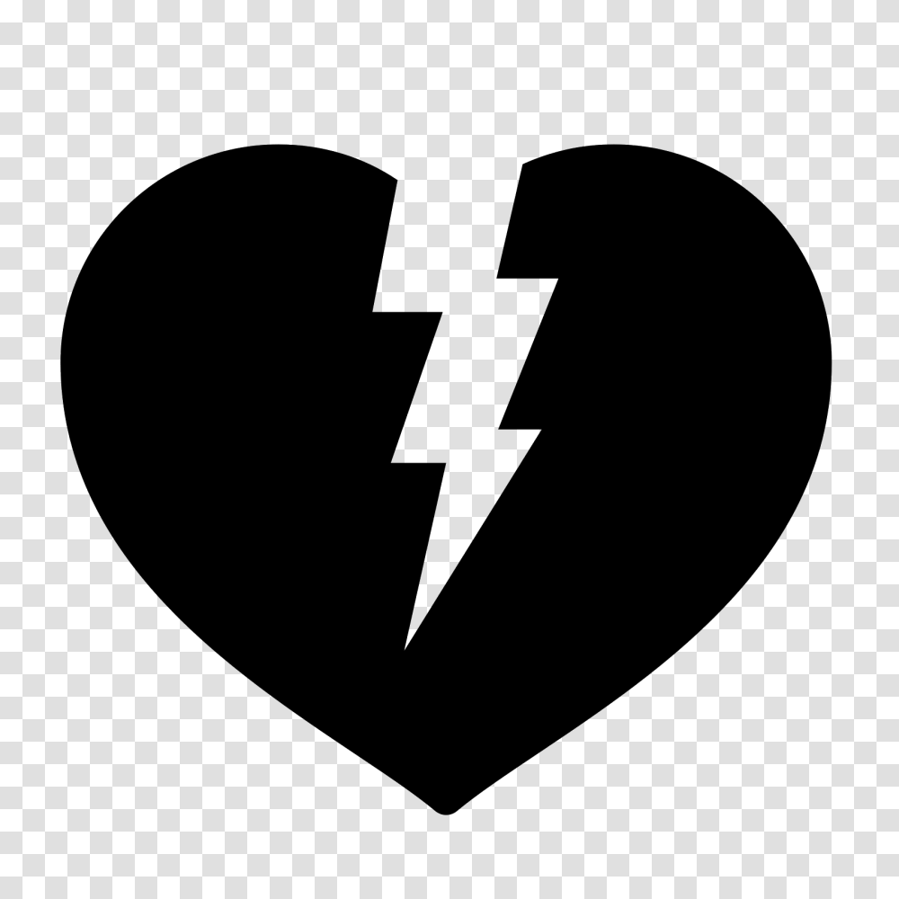 Broken Heart Filled Icon, Gray, World Of Warcraft Transparent Png
