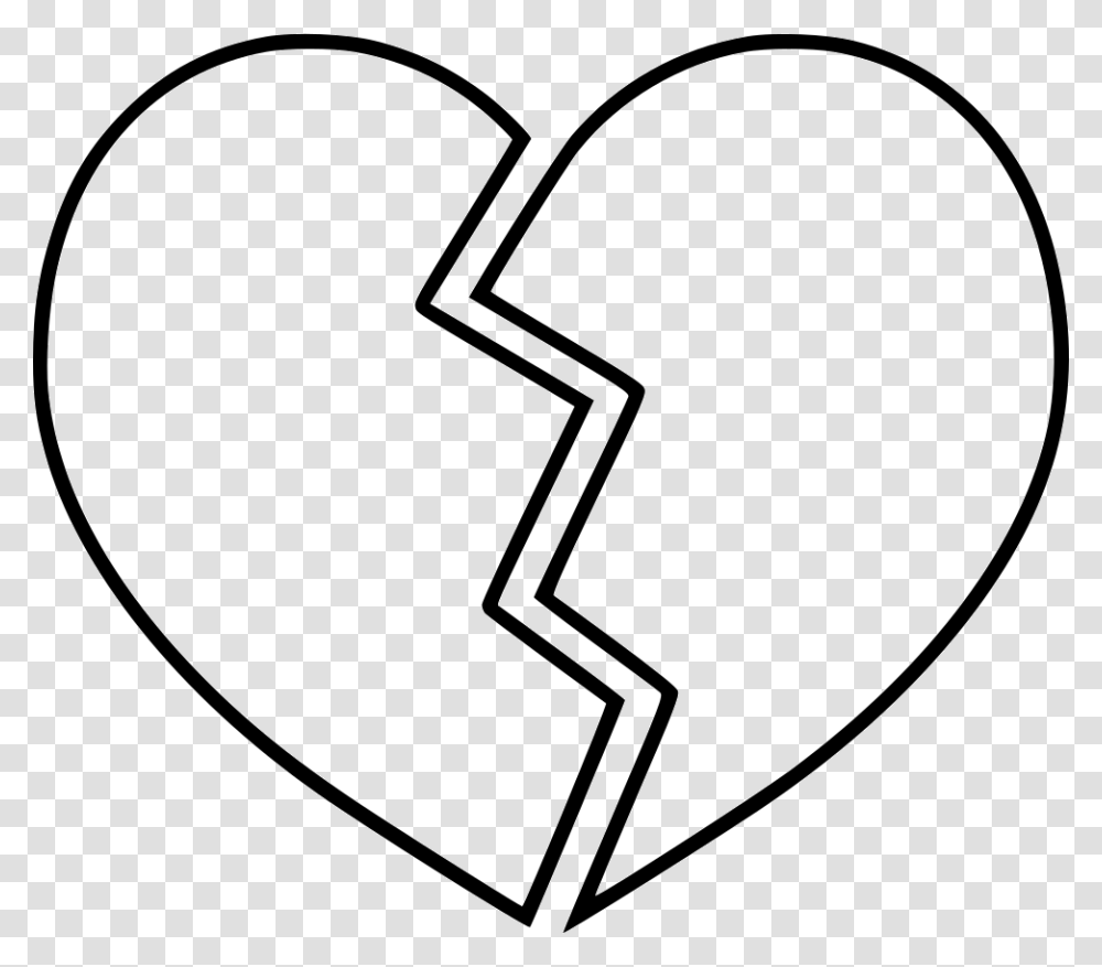 Broken Heart Icon Free Download, Recycling Symbol, Logo, Trademark Transparent Png