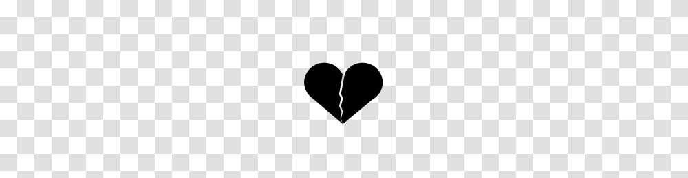 Broken Heart Icons Noun Project, Gray, World Of Warcraft Transparent Png