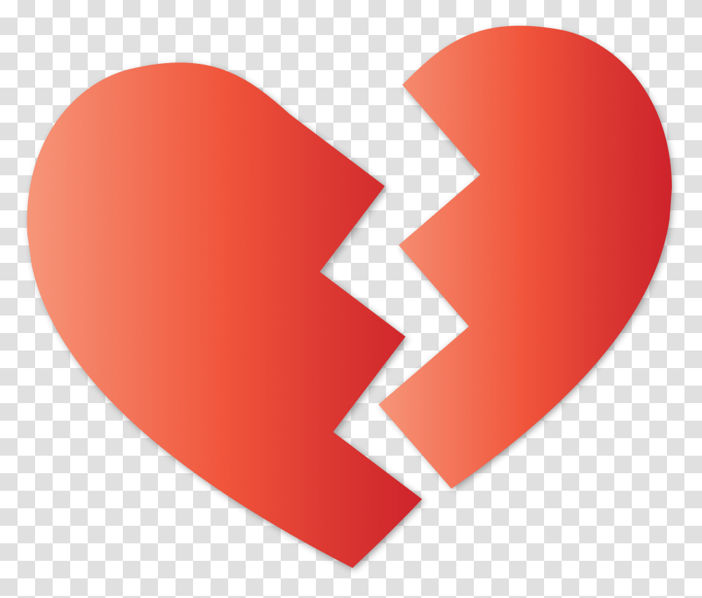 Broken Heart, Label, Number Transparent Png