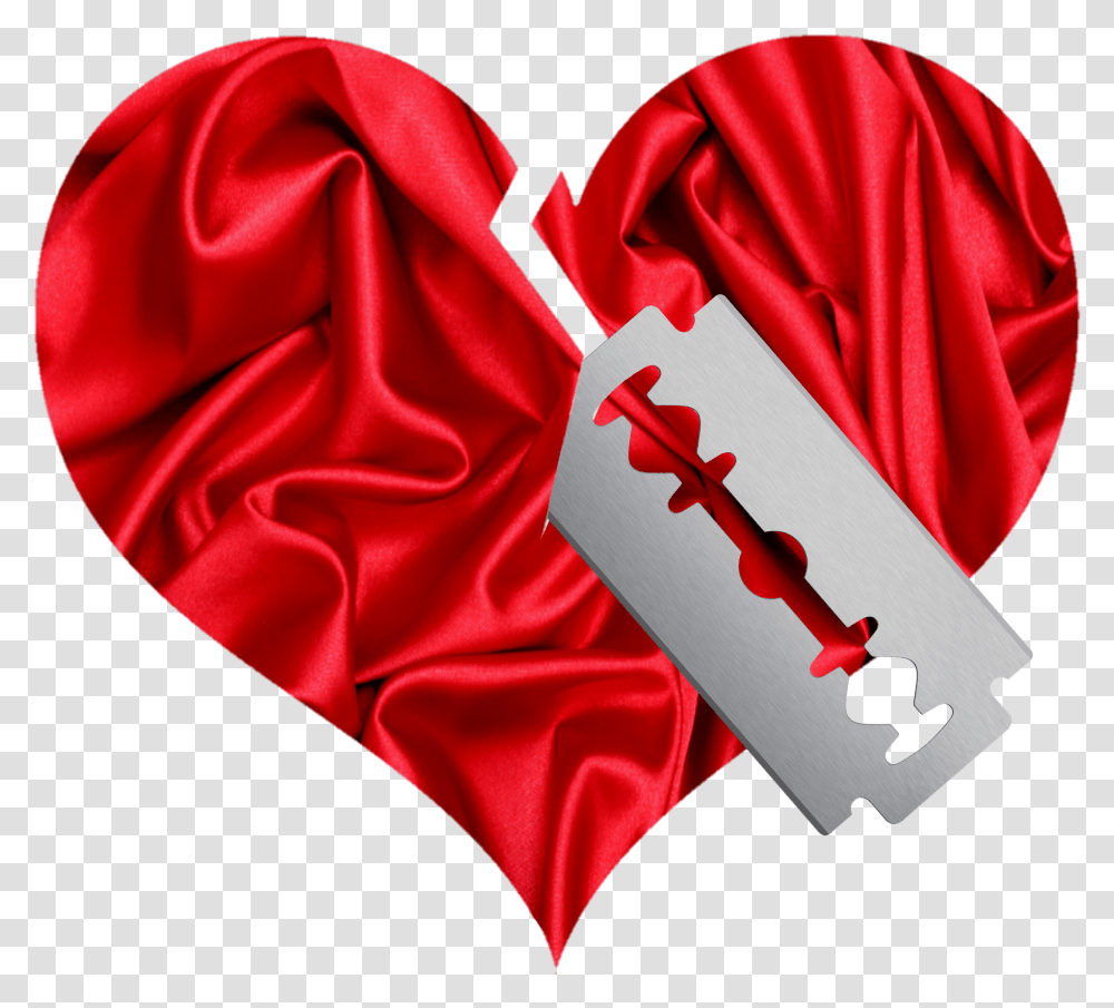 Broken Heart With Blade Clipart Free Download Broken Heart Game Over, Clothing, Apparel, Weapon, Weaponry Transparent Png