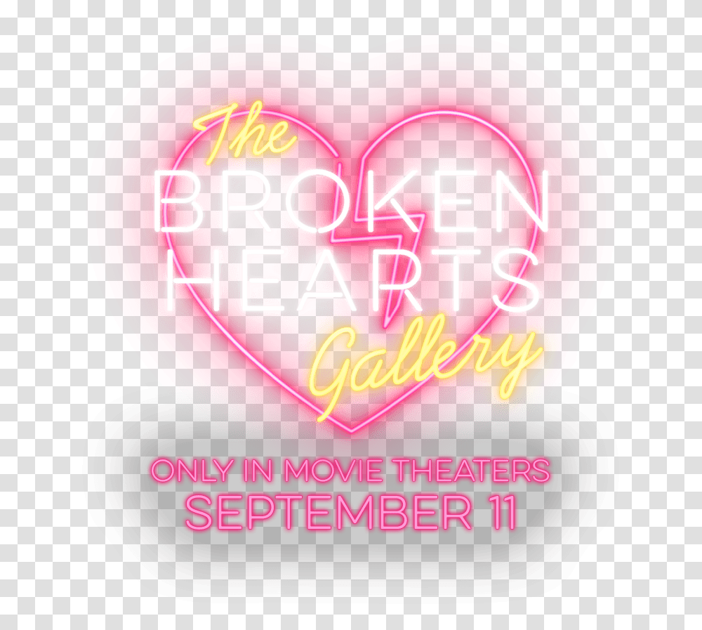 Broken Hearts Gallery Movie Synopsis Heart, Flyer, Poster, Paper, Advertisement Transparent Png