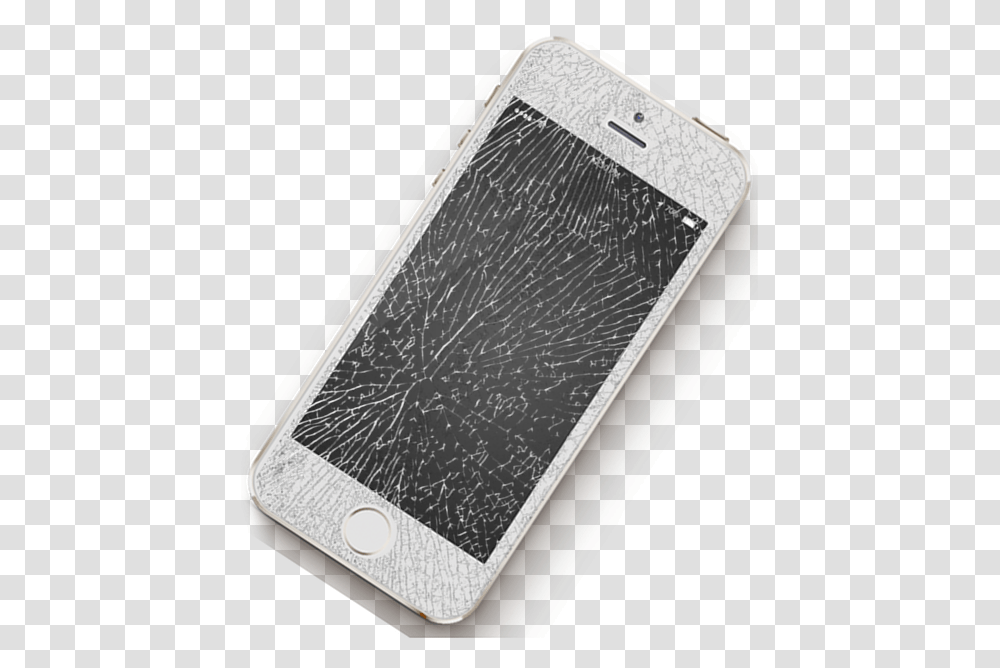 Broken Iphone Broken Iphone, Electronics, Mobile Phone, Cell Phone, Rug Transparent Png