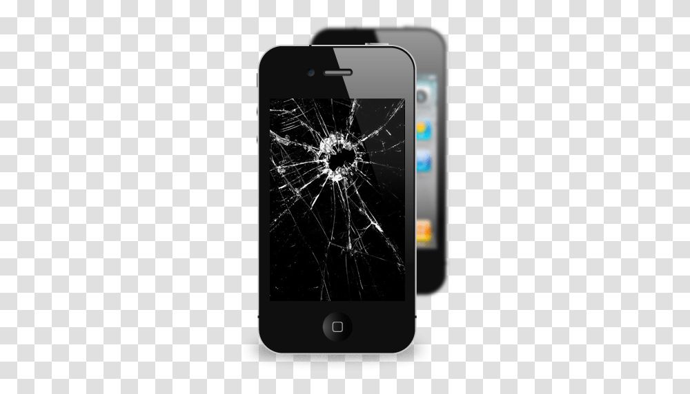Broken Iphone Screen Repairs Cracked Screen Prank, Electronics, Mobile Phone, Cell Phone, Spider Web Transparent Png