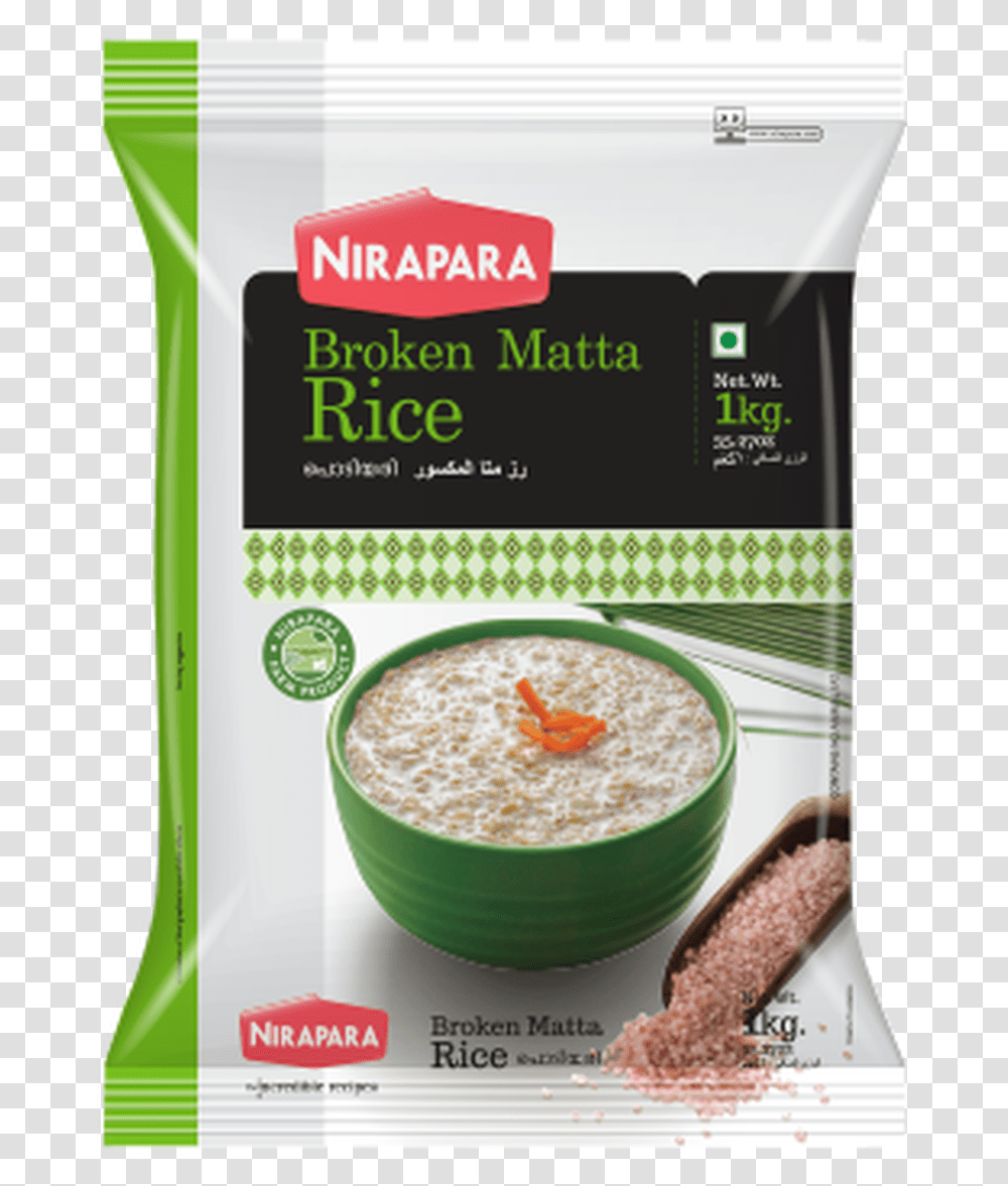 Broken Matta Rice Nirapara Broken Matta Rice, Breakfast, Food, Oatmeal, Menu Transparent Png