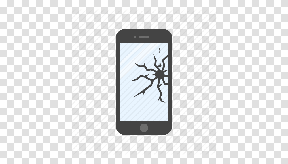 Broken Phone Cracked Phone Cracked Screen Shattered Screen Icon, Electronics, Mobile Phone, Cell Phone, Iphone Transparent Png