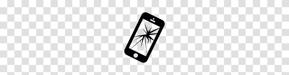 Broken Phone Icons Noun Project, Electronics Transparent Png