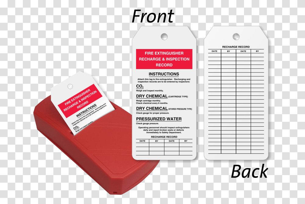 Broken Record Fire Extinguishers Check Sheet, Label, Paper, First Aid Transparent Png