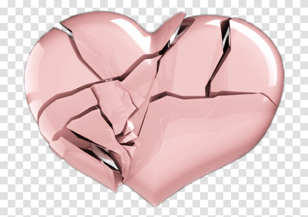 Broken Roto Destrozado Heart Corazon Pale Palido Corazon En Pedazos Blanco, Hand, Food, Pork, Ham Transparent Png
