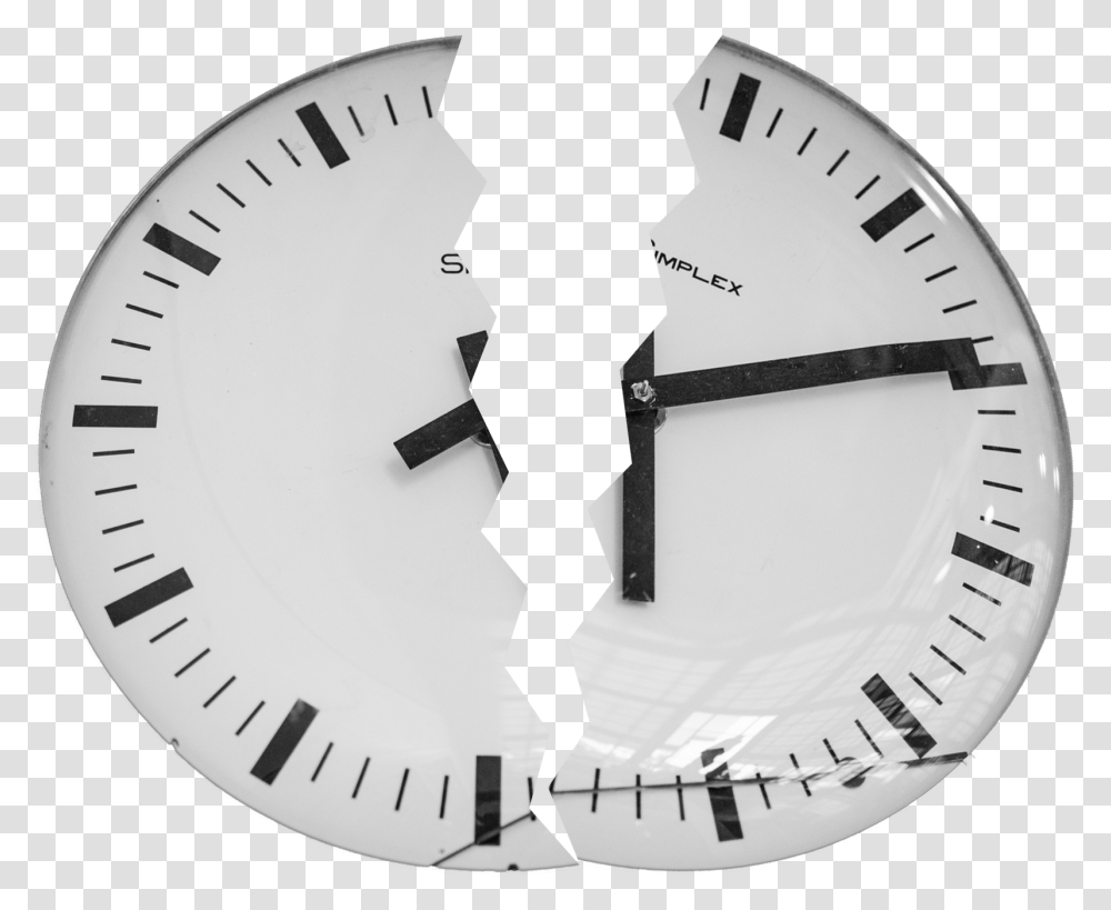Broken Time Clock, Analog Clock, Person, Human, Wall Clock Transparent Png