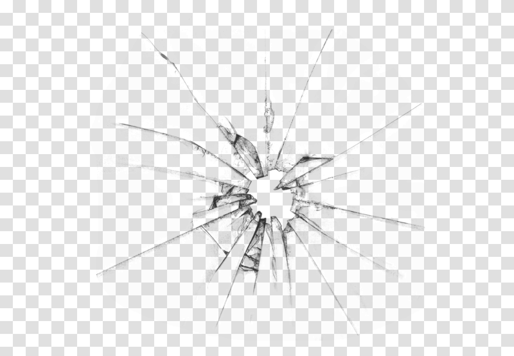 Brokenglass Cracks Overlay Cracks Overlay Cracked Bullet Hole In Glass, Gray, World Of Warcraft Transparent Png