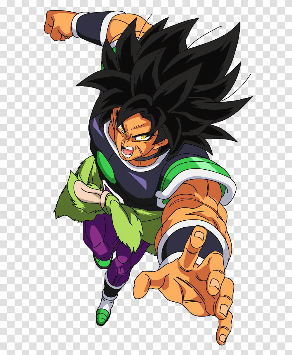 Broly Base Form Dbs, Person, Human Transparent Png