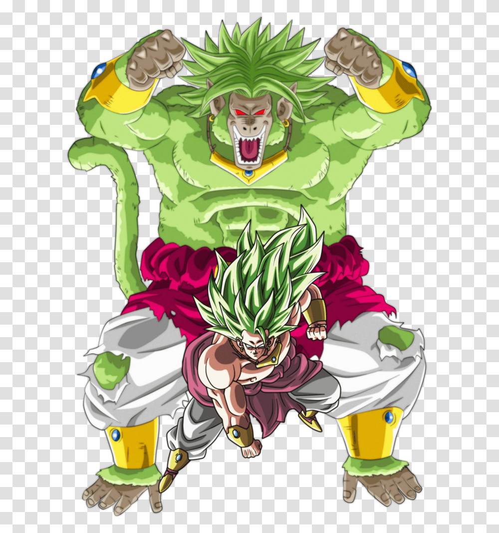 Broly Bestias Dragon Ball Dragon Ball Broly Ozaru, Comics, Book, Manga, Plant Transparent Png