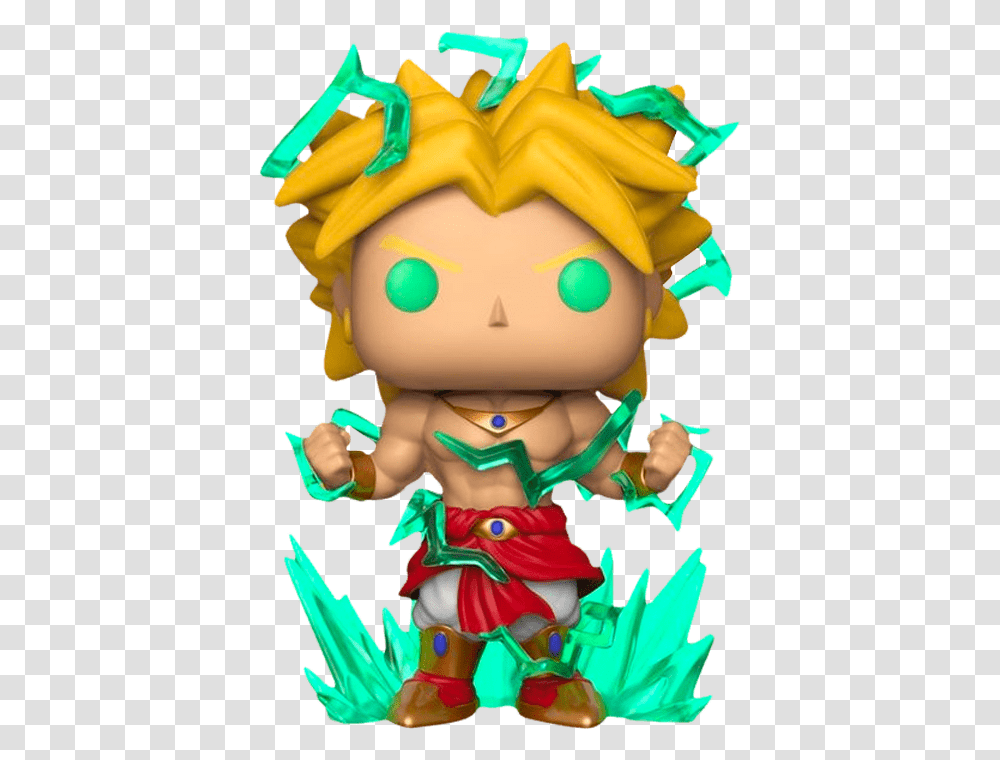 Broly Funko Pop Galactic Toys Chase Broly Funko Pop, Doll Transparent Png
