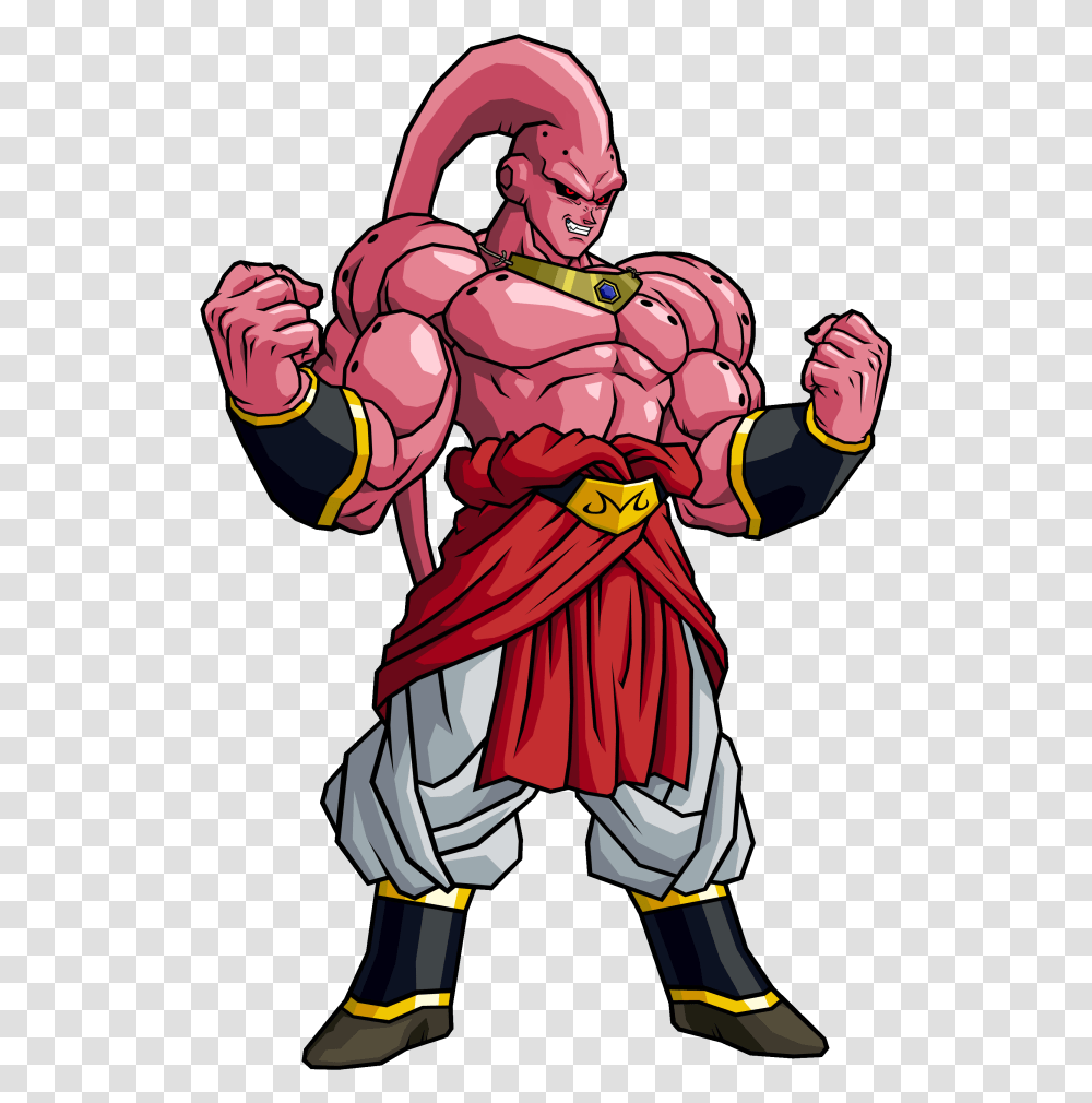 Broly Majin Buu Absorbe A Broly, Person, Human, Hand, Helmet Transparent Png