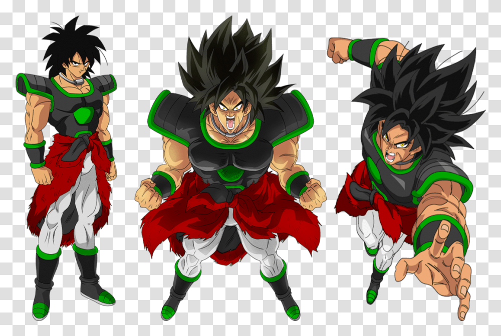 Broly Running Banner Dragonball Super Broly, Person, Costume, People, Hand Transparent Png
